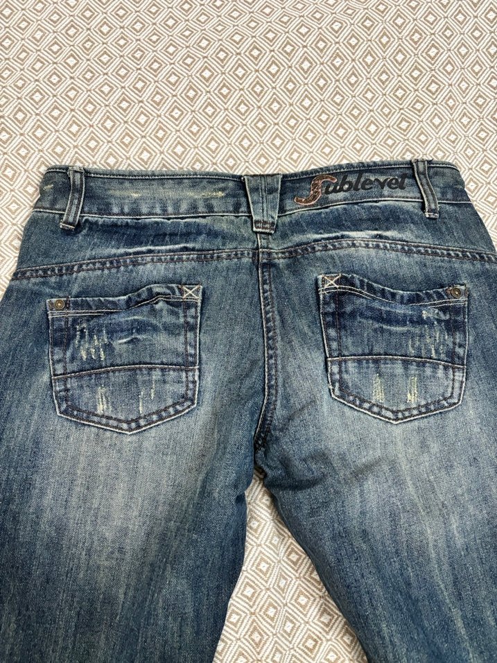 Dar kesim Kot Şort - Görsel 4