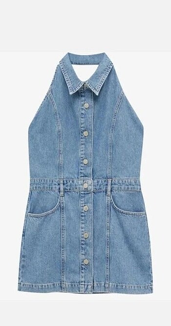 Pull and Bear Pull and bear denim elbise