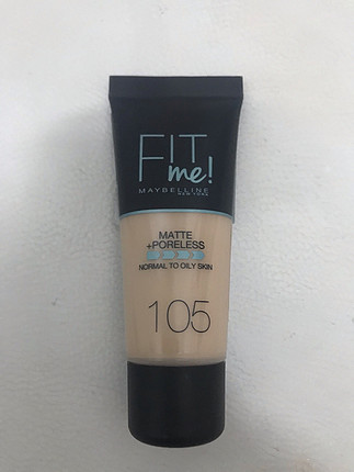 Maybelline fıt me mat 105 numara