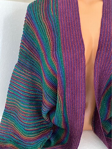 Zara zara model renkli hırka her bedene uyumlu