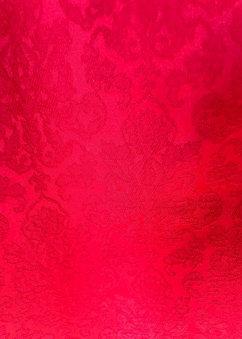 Klasik Kırmızı Midi Dantel Elbise - Görsel 11