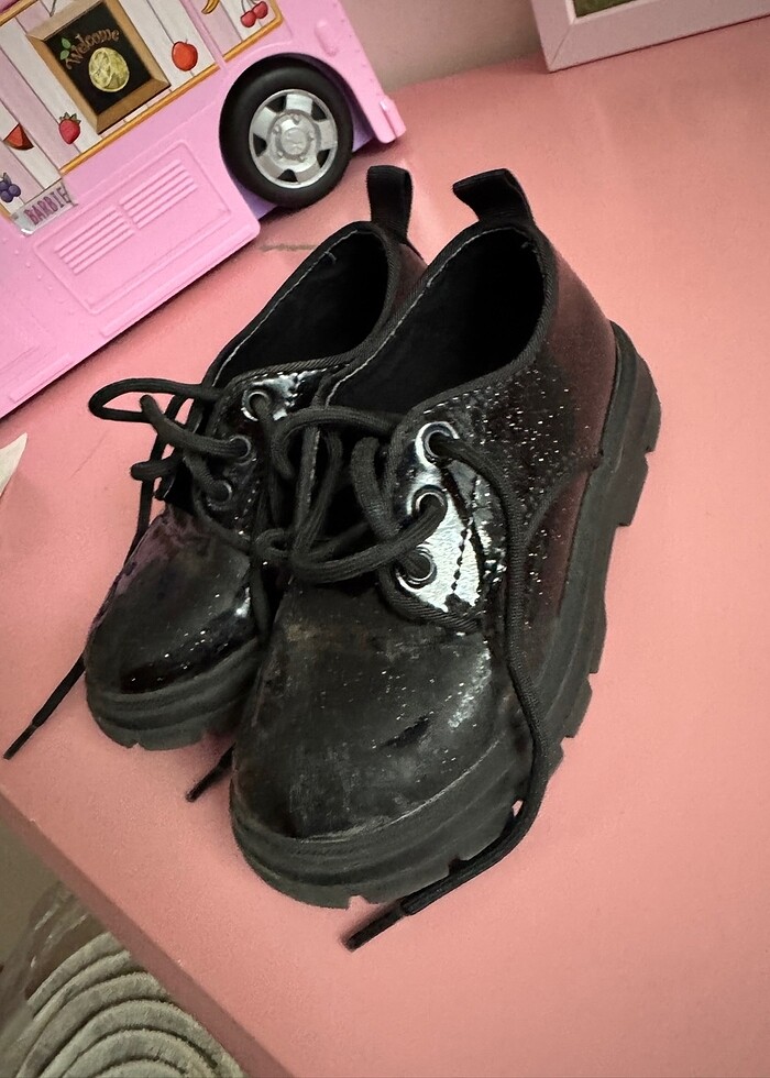 Çocuk simli ayakkabı - Görsel 2