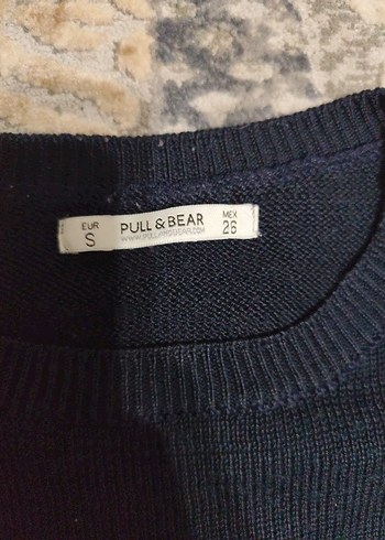 Lacivert Örme LA Baskılı Kadın Sweatshirt - Görsel 5