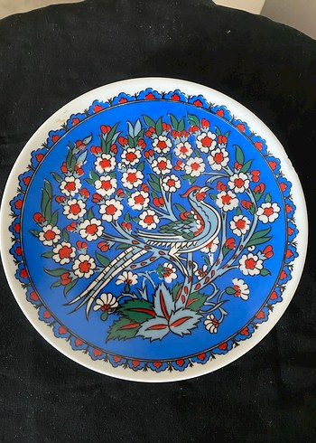 Çini dekorluk tabak