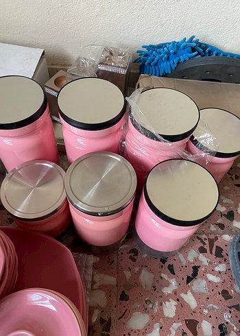 Pastel Pembe  baharatlıklar - Görsel 6