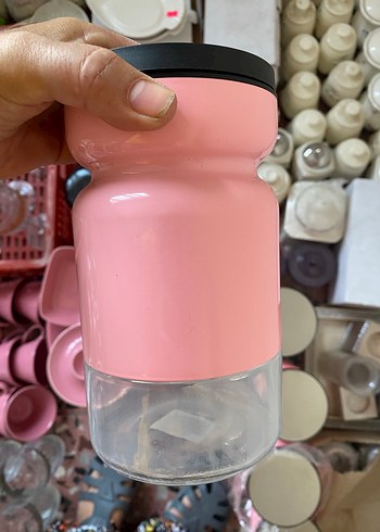 Pastel Pembe  baharatlıklar - Görsel 5