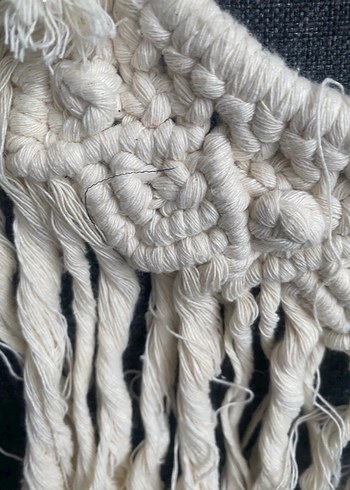 Makrome  Bej Renk dekorluk - Görsel 5