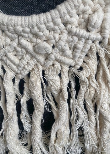 Makrome  Bej Renk dekorluk - Görsel 3