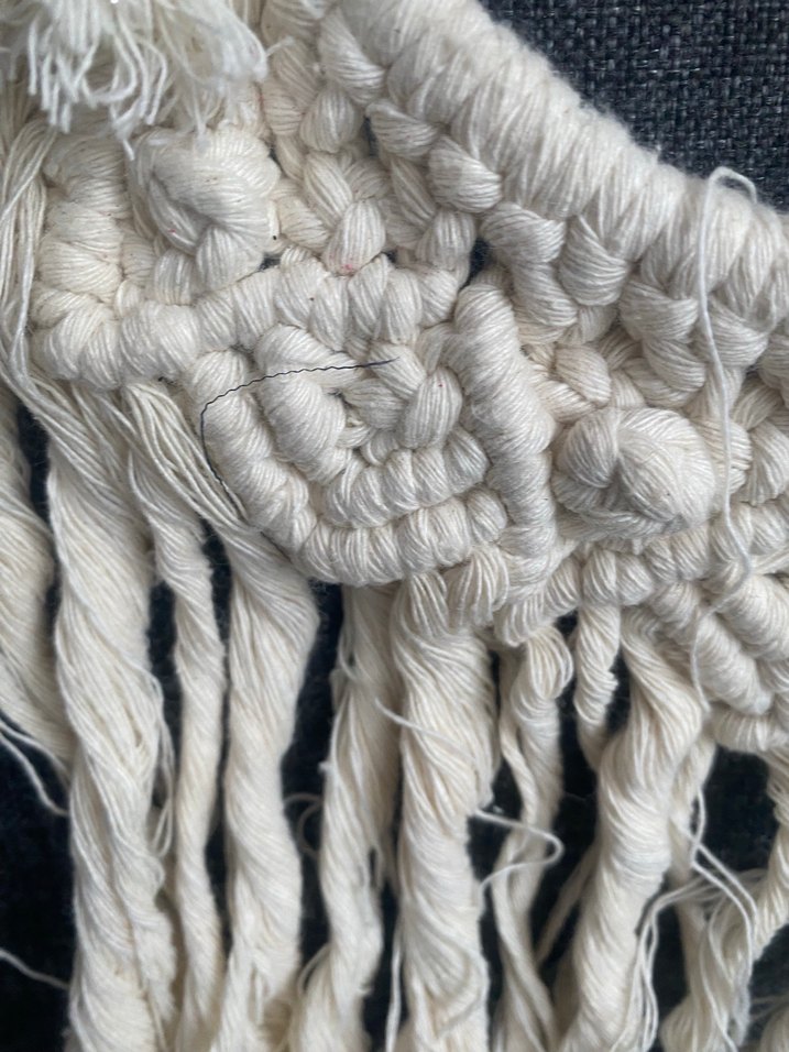 Makrome  Bej Renk dekorluk - Görsel 5