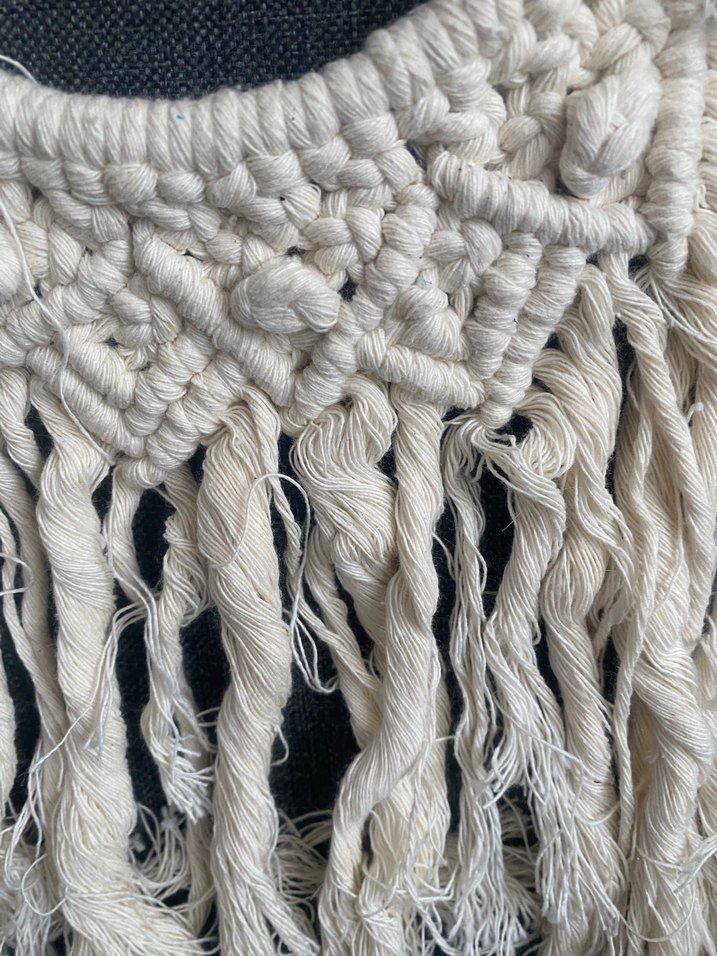 Makrome  Bej Renk dekorluk - Görsel 3