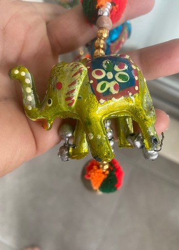 Renkli Bohem Fil Figürlü  dekorluk - Görsel 8