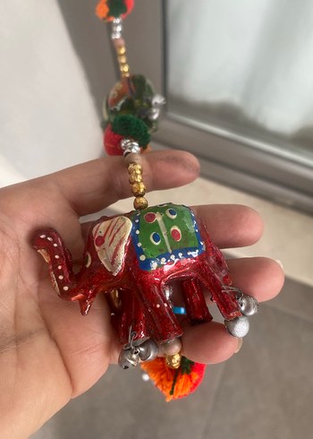 Renkli Bohem Fil Figürlü  dekorluk - Görsel 6