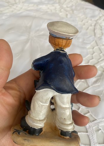 Denizci Temalı Mavi Figürin Seti - Görsel 6