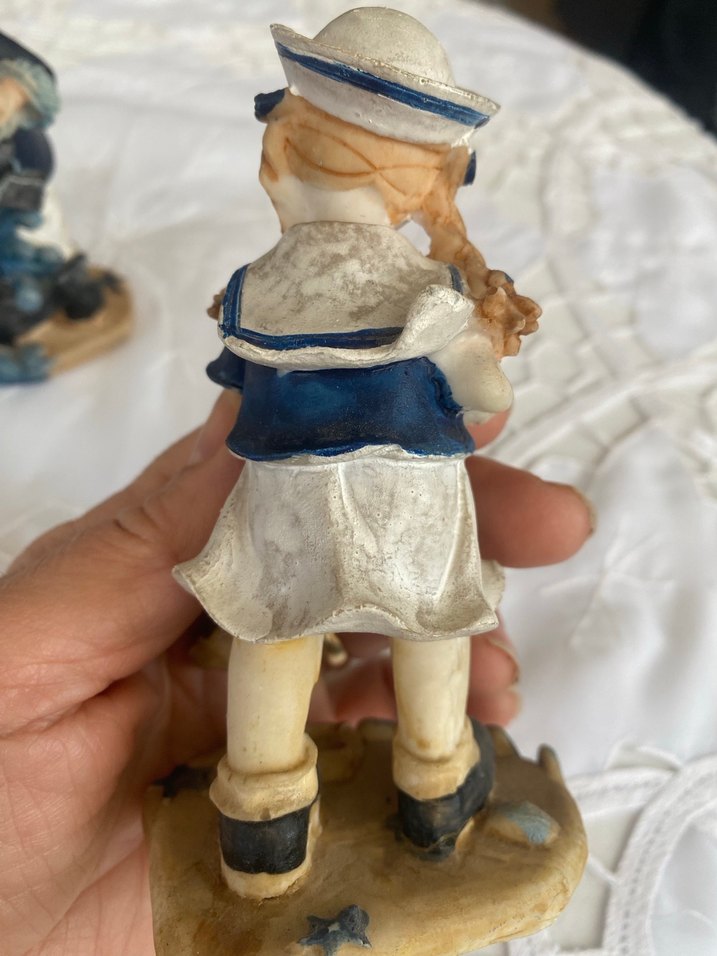 Denizci Temalı Mavi Figürin Seti - Görsel 4