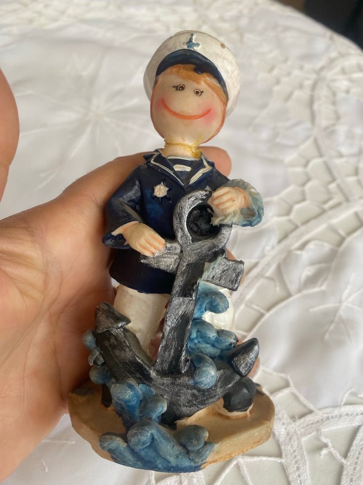 Denizci Temalı Mavi Figürin Seti - Görsel 5