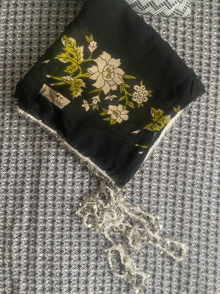 Dantel Detaylı Bohem Kadın Fular - Görsel 3