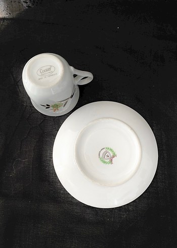 Beden Pastel Çiçek Desenli 2'li Porselen Fincan Takımı