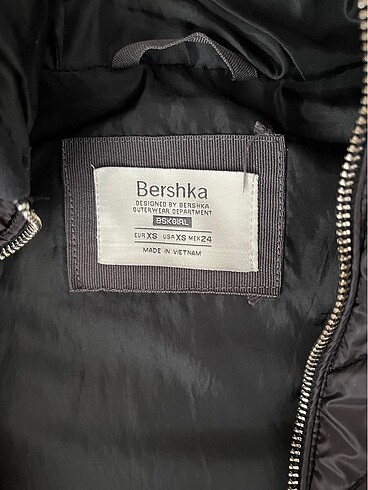 xs Beden siyah Renk Bershka mont