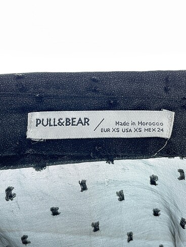 xs Beden siyah Renk Pull and Bear Bluz %70 İndirimli.