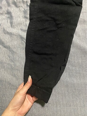 36 Beden siyah Renk Siyah kargo pantolon
