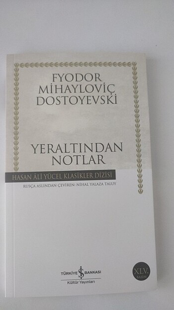 Klasik kitap-Yer altından notlar