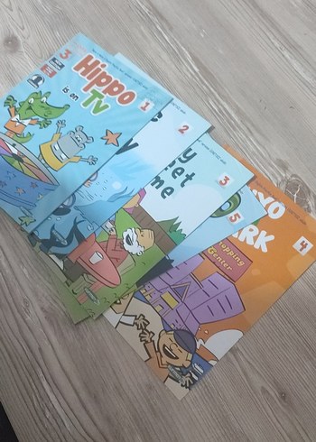 Çocuk Kitapları Seti - Hippo ve Diğerleri - Görsel 2
