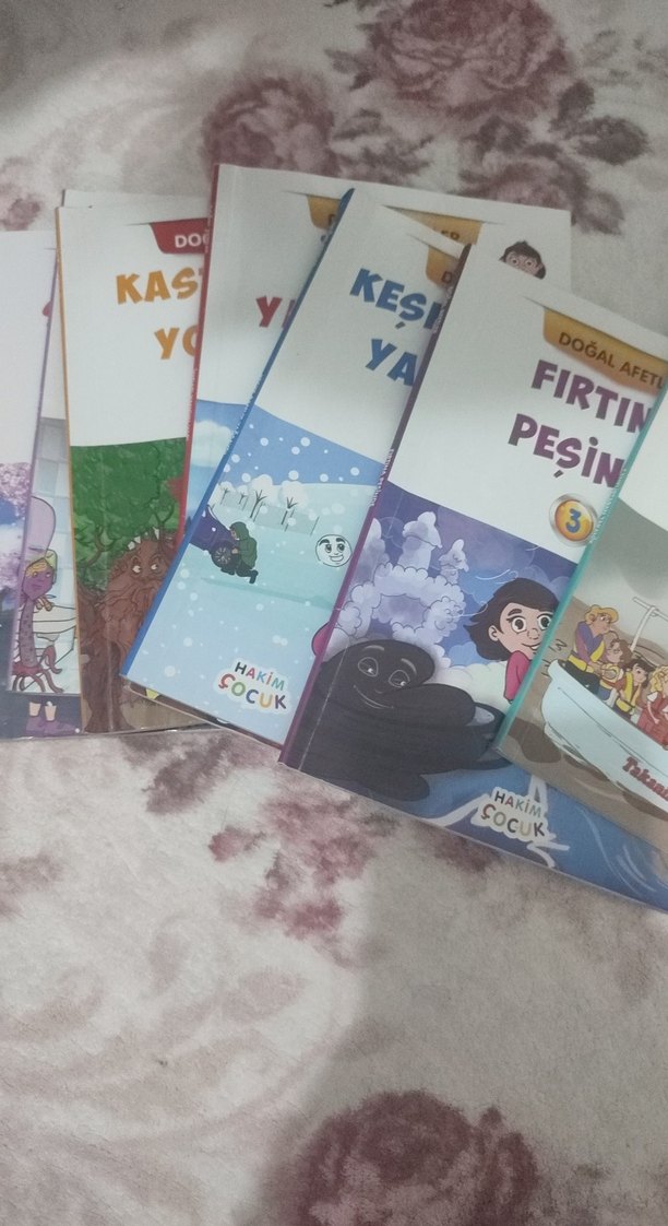 Doğal Afetler Serisi - 3 Kitap Çocuk Kitapları - Görsel 2