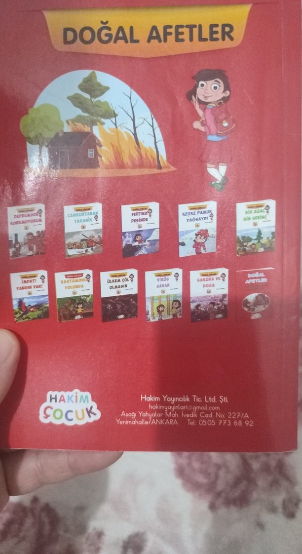 Doğal Afetler Serisi - 3 Kitap Çocuk Kitapları - Görsel 4