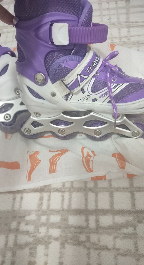 Mor Bağcıklı Paten - Görsel 2