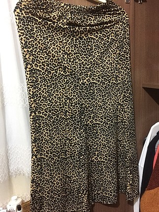 Leoparlı etek