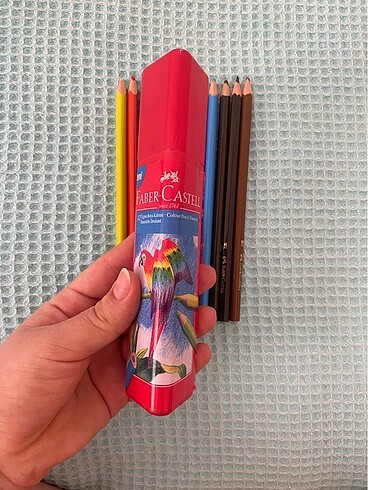 Beden Renk 12li faber castell kuru boya