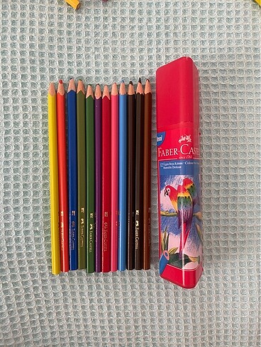  Beden 12li faber castell kuru boya