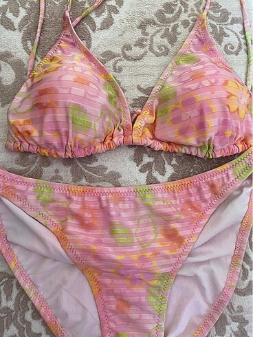 m Beden Pembe bikini