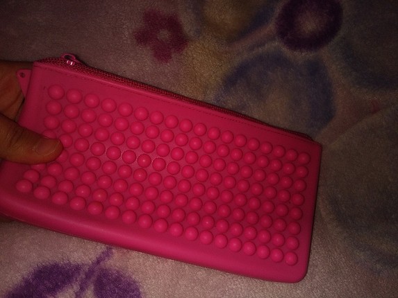 yumuşak pembe cüzdan 