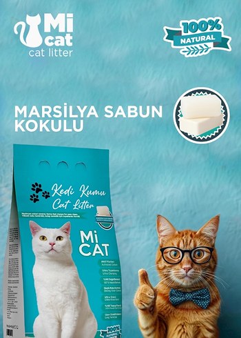 Mi Cat Kedi Kumu 20L Doğal Aktif Karbonlu - Görsel 2
