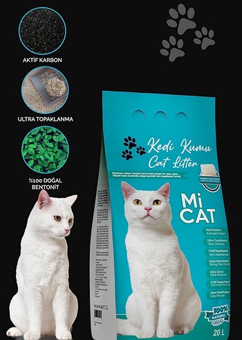 Mi Cat Kedi Kumu 20L Doğal Aktif Karbonlu - Görsel 4