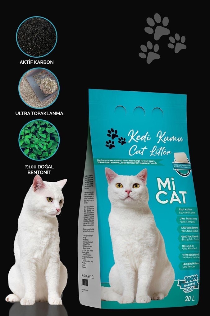 Mi Cat Kedi Kumu 20L Doğal Aktif Karbonlu - Görsel 4