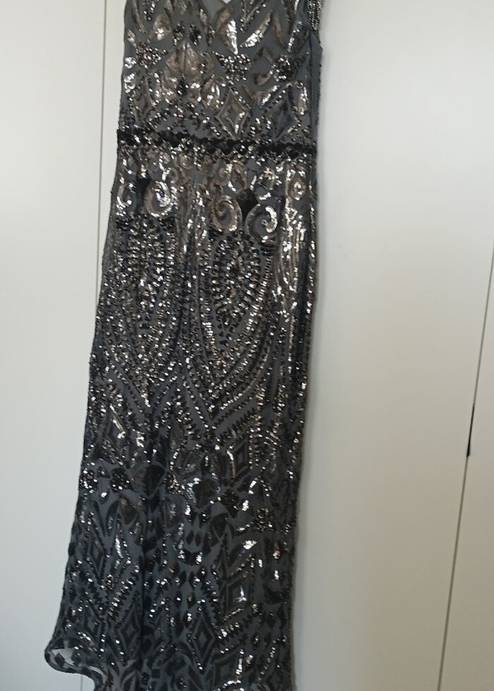 Uzun abiye elbise - Görsel 4