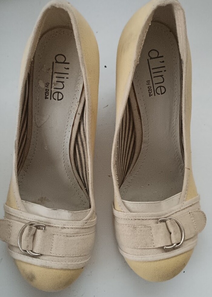 Kadın dolgu topuk ayakkabı - Görsel 3