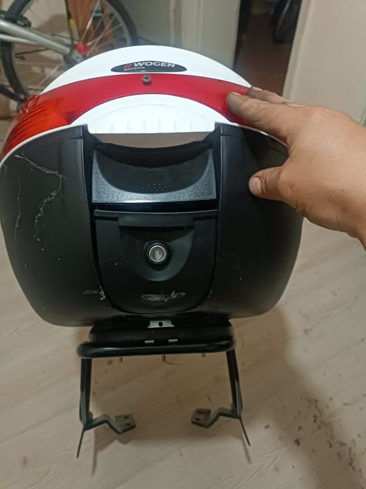 motor arka çantası - Görsel 4