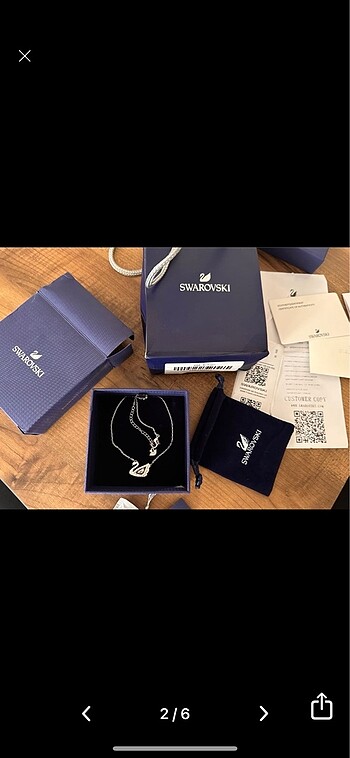swarovski Swarovski kolye
