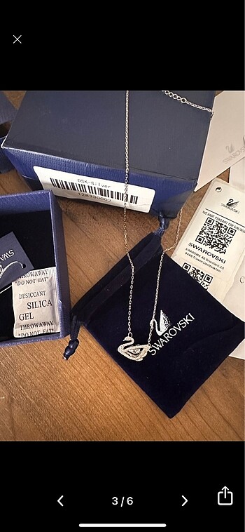  Beden Swarovski kolye