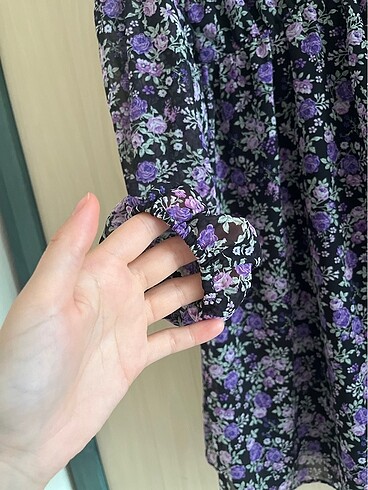 H&M Mini şifon elbise
