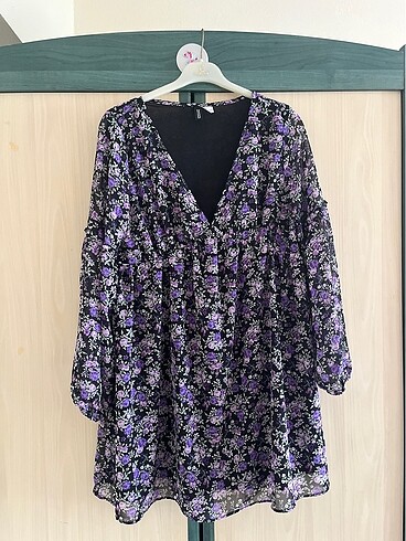Mini şifon elbise