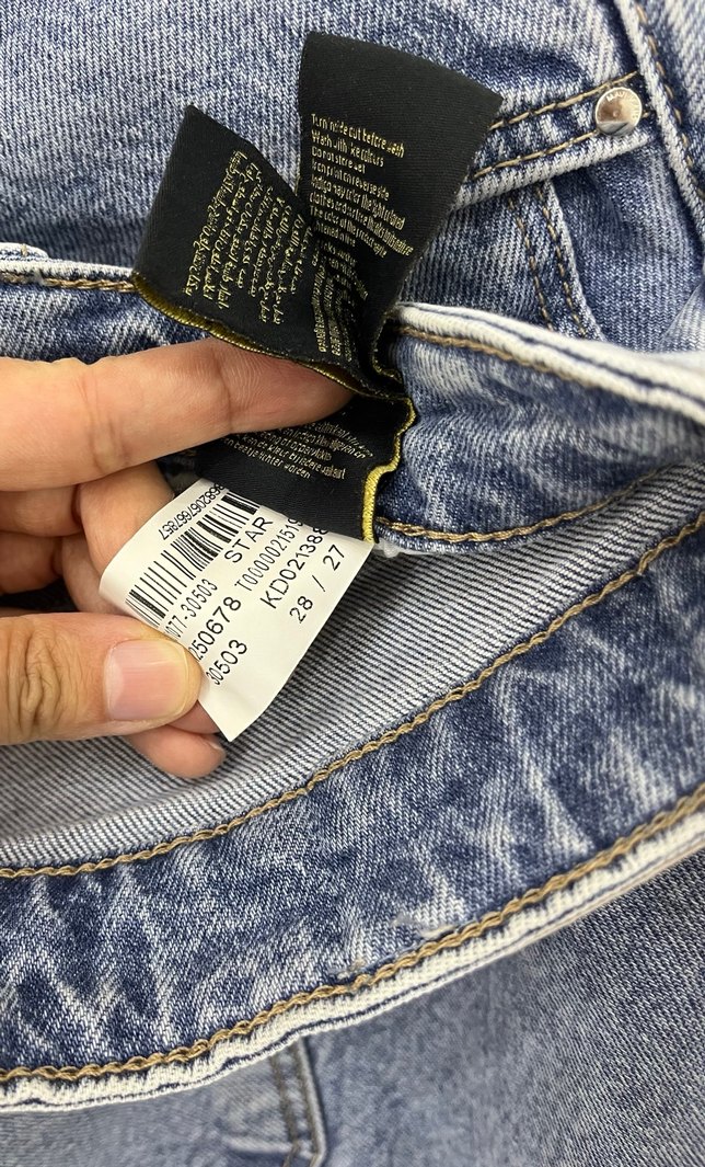 Gri Mavi Kadın Denim Pantolon - Görsel 4