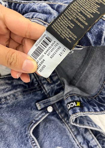 Mavi Jeans Gri Tonlu Yırtık Detaylı Kadın Jean