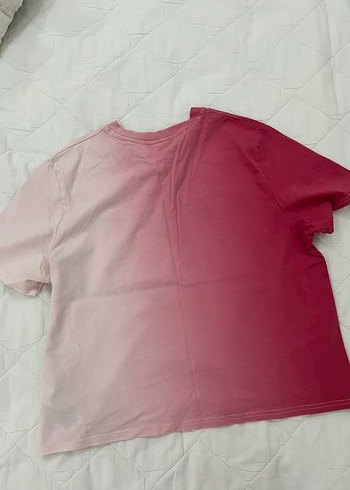 Tommy Hilfiger Kadın Pembe Kısa Kollu Oversize Tişört