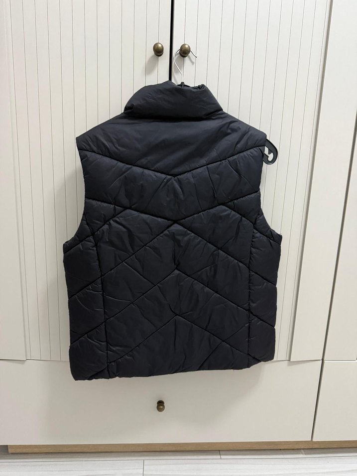 Siyah Fermuarlı Mini Kadın Yelek - Görsel 2