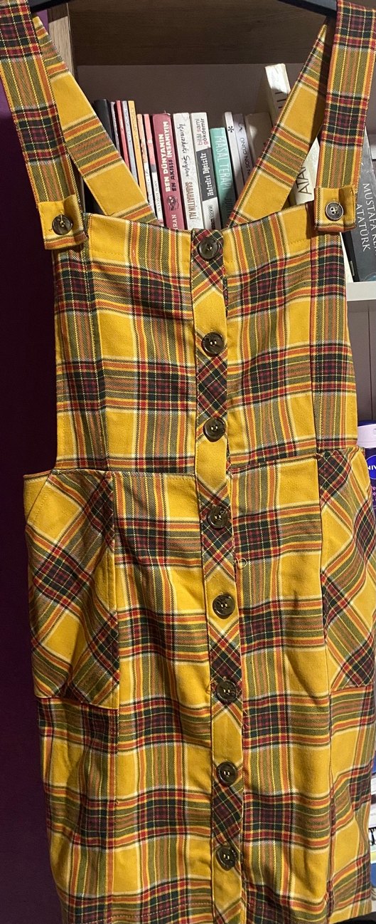 Koton Sarı Salopet - Görsel 2