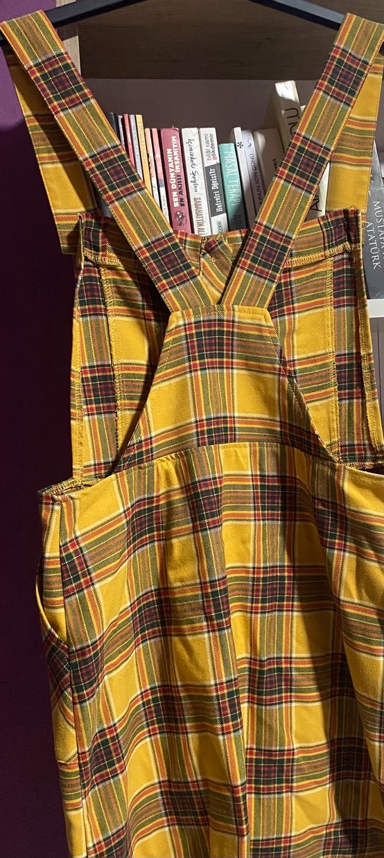 Koton Sarı Salopet - Görsel 3